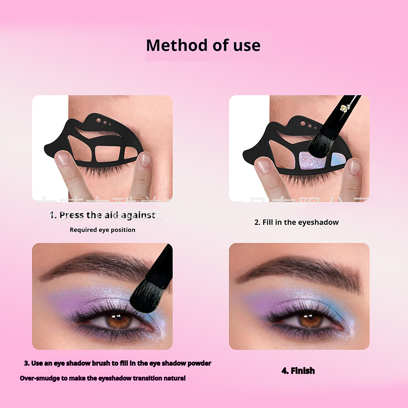 Silicone Eye Makeup Stencils M - огляд і ціна Beauty Linasi Makeup