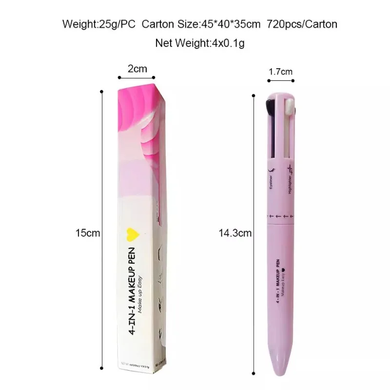 4 In 1 Eyebrow Pencil Lip Line - огляд і ціна Beauty Linasi Makeup