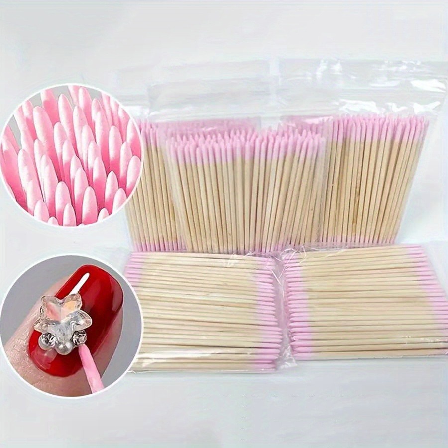 100Pcs Double-Ended Cotton Swa - огляд і ціна Beauty Makeup Tips