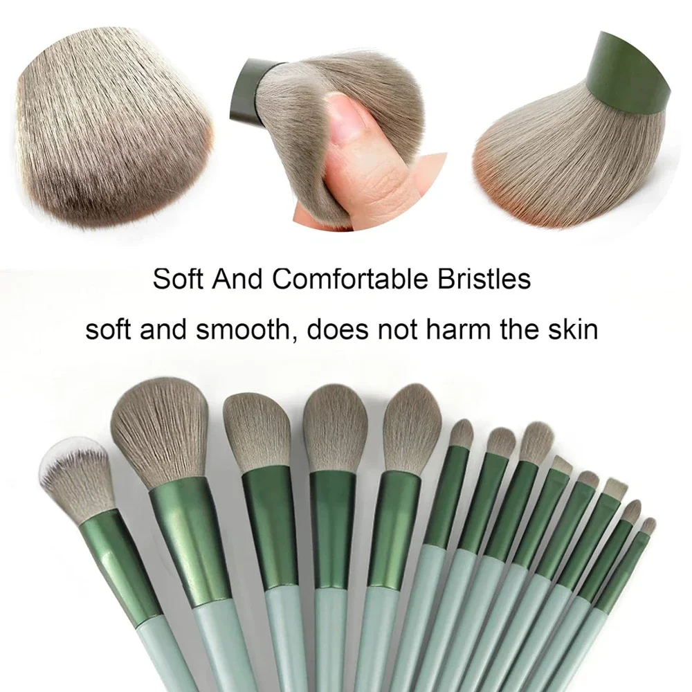 13Pcs Makeup Brush Brushes Set - огляд і ціна Beauty Makeup Kit Box