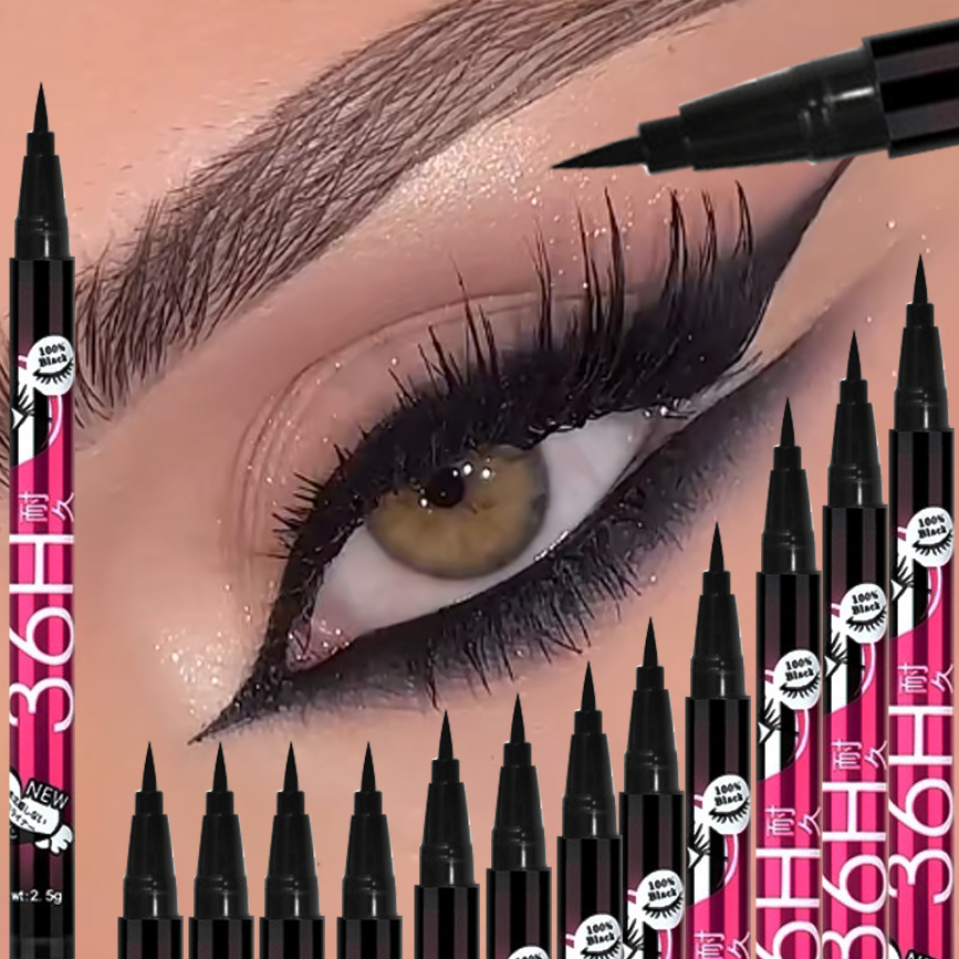 1/5/12PCS Black Liquid Eyeline - огляд і ціна Beauty Linasi Makeup