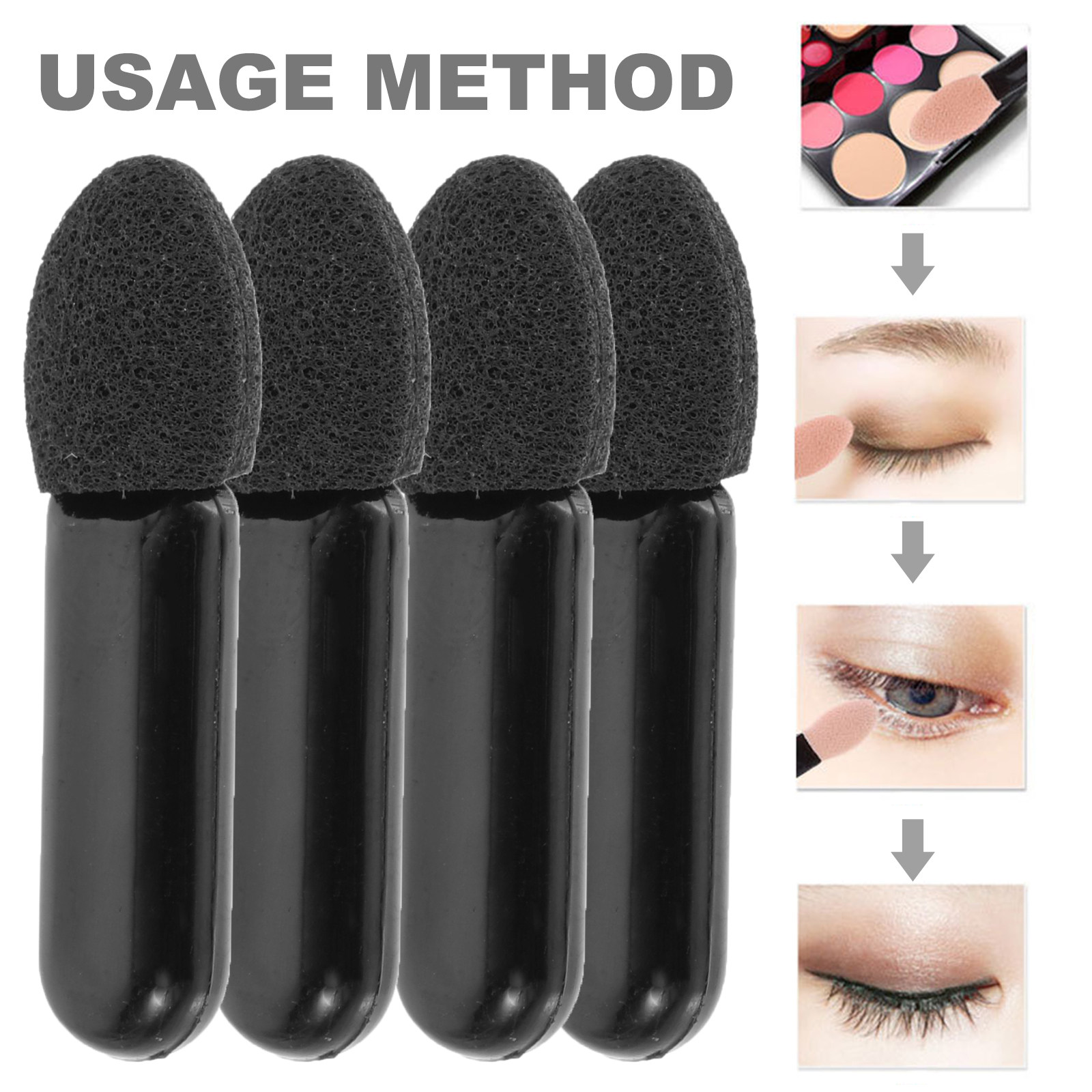 100Pcs Eyeshadow Applicator St - огляд і ціна Beauty Makeup Tips