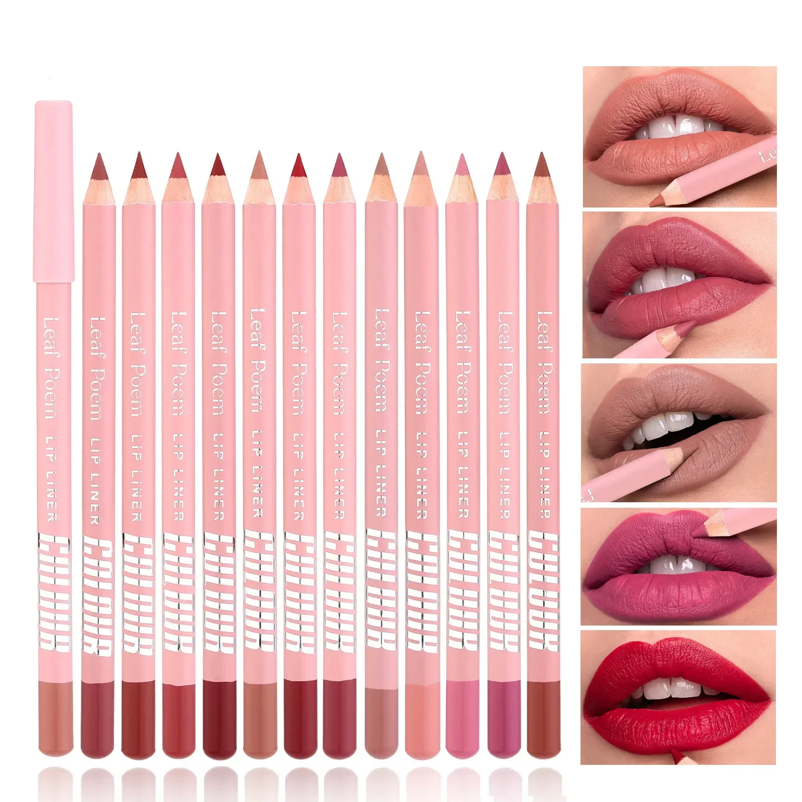Nude Brown Lip Liner Pencil Li - огляд і ціна Beauty Linasi Makeup