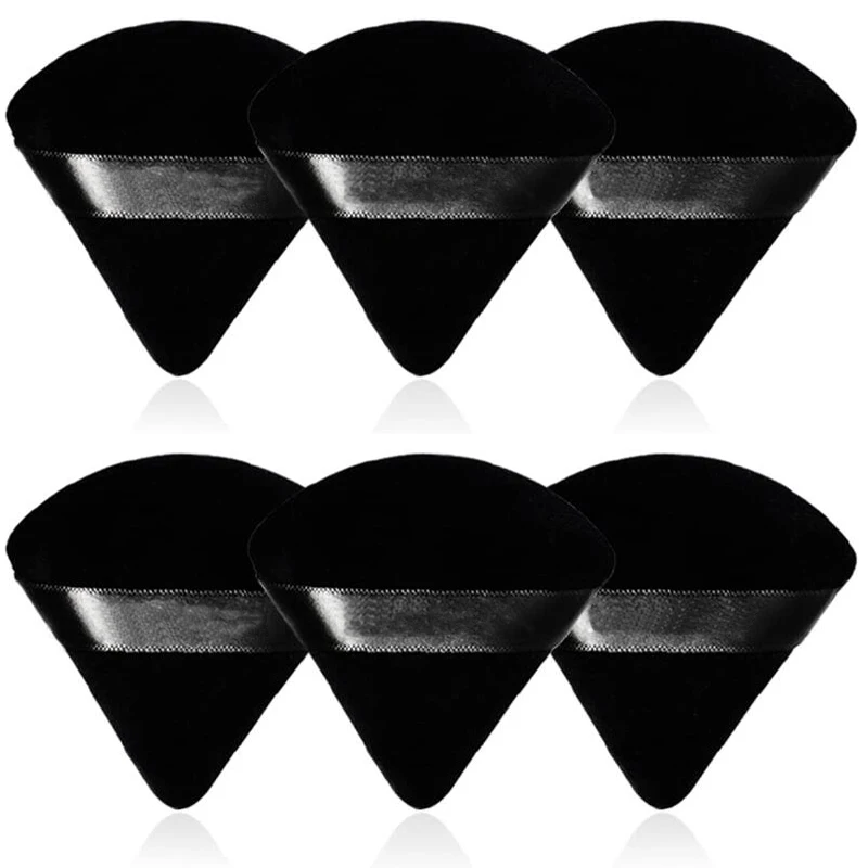 2/6Pcs Triangle Powder Puff Fa - огляд і ціна Beauty Blender In Makeup