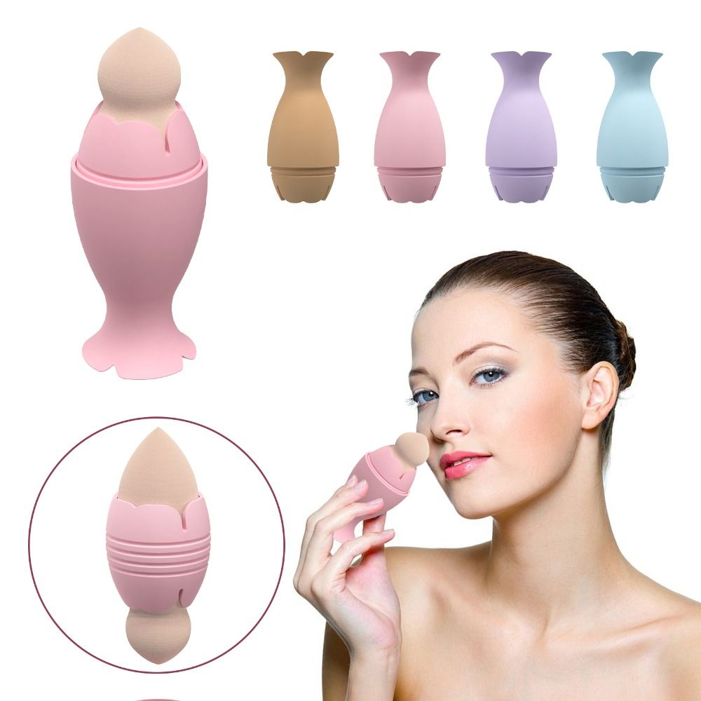 New Silicone Makeup Sponge Hol - огляд і ціна Beauty Makeup Kit Box