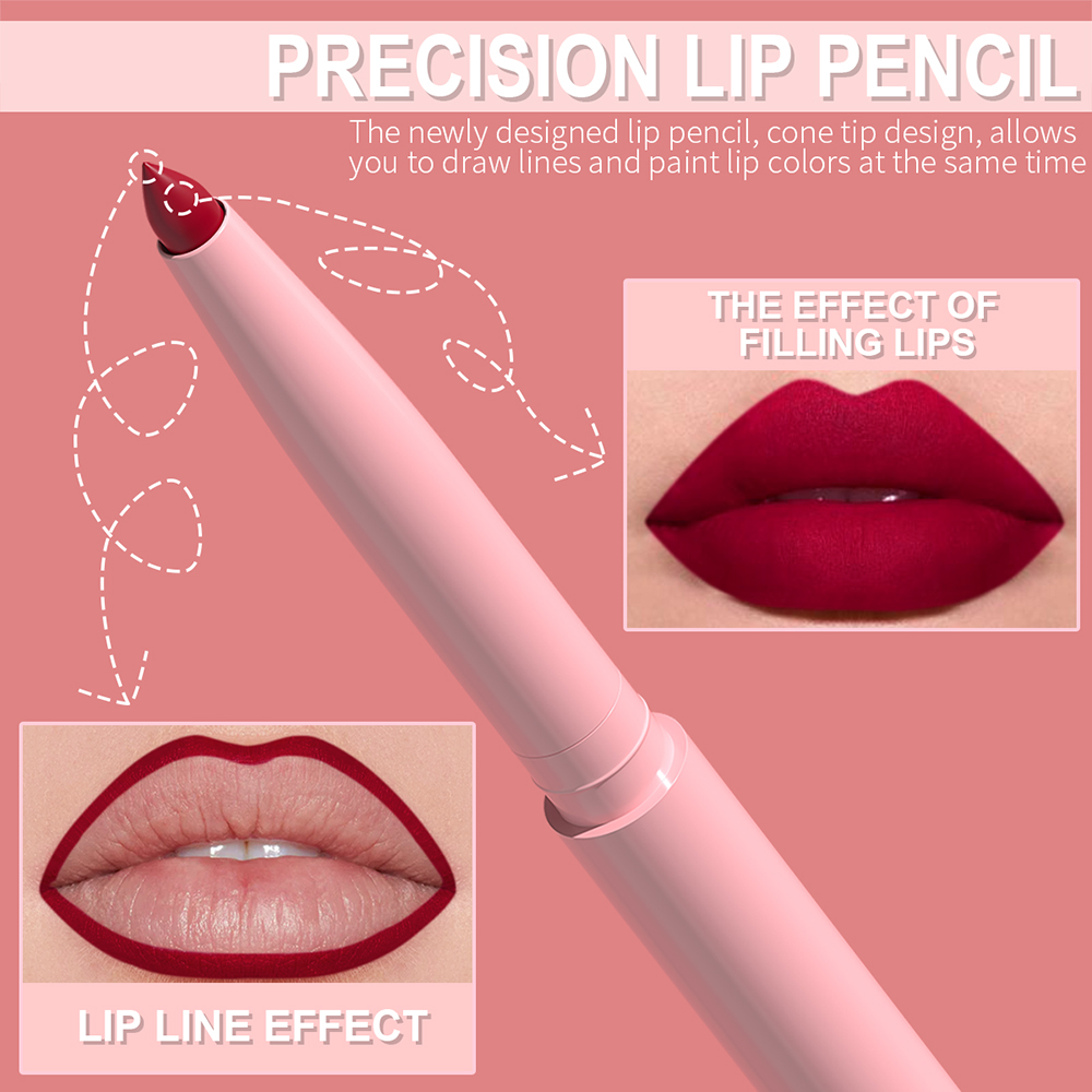 6pcs Lip Liner Pen Set Long-La - огляд і ціна Beauty Linasi Makeup